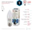 Светодиодная лампа ЭРА LED B35-9W-840-E27, свеча, нейтральный Б0027972 7