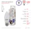 Светодиодная лампа ЭРА LED B35-9W-860-E27 диод, свеча, хол Б0031410 6