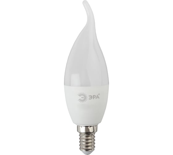 Светодиодная лампа ЭРА LED BXS-11W-827-E14, свеча на ветру, теплый Б0032992