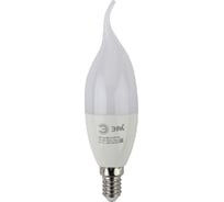 Светодиодная лампа ЭРА LED BXS-9W-840-E14, свеча на ветру, нейтральный Б0027974