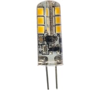 Светодиодная лампа ЭРА LED JC-1,5W-12V-827-G4, капсула, теплый Б0033188