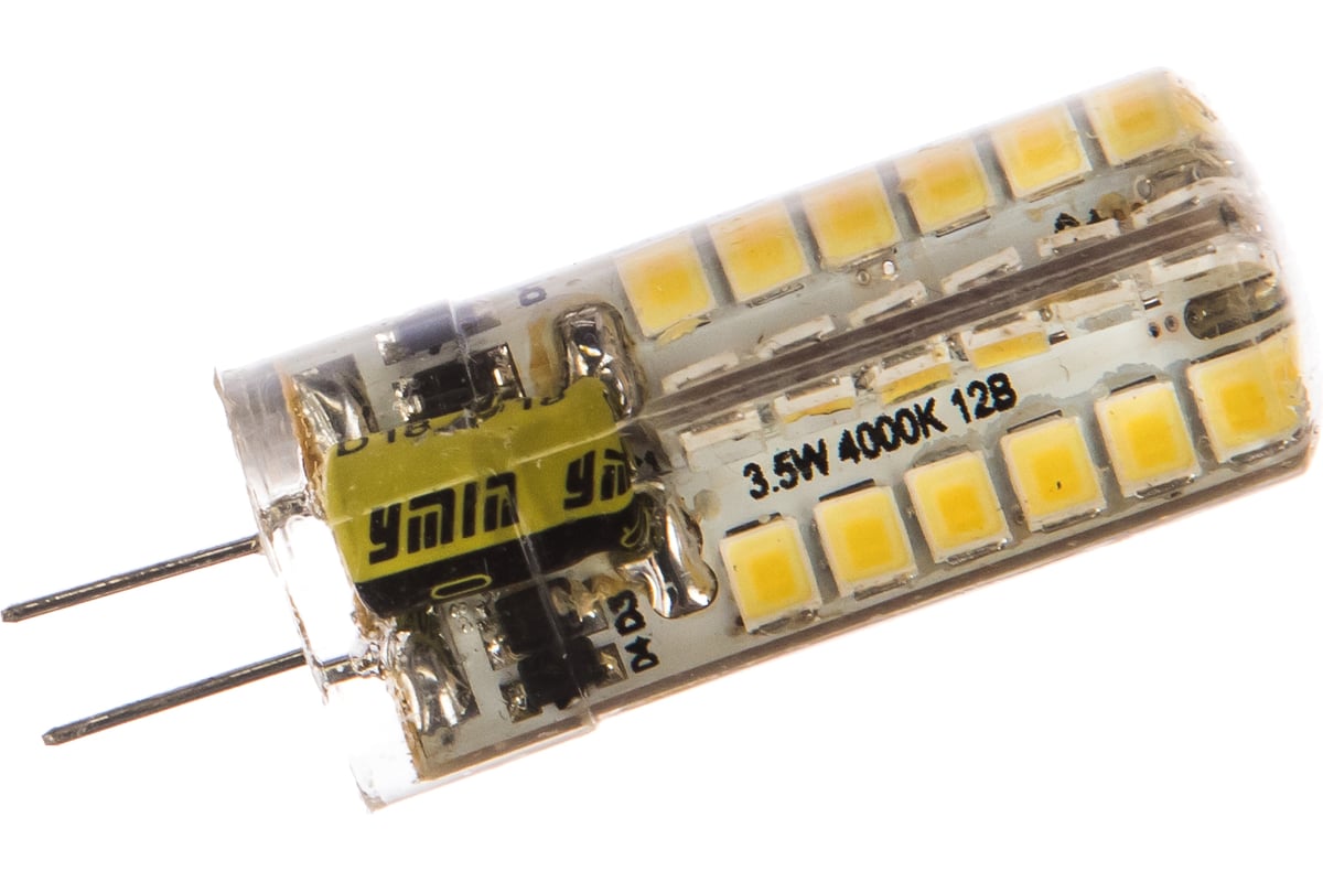 Светодиодная лампа ЭРА LED JC-3,5W-12V-840-G4, капсула, нейтральный ...
