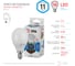 Светодиодная лампа ЭРА LED P45-11W-840-E14 диод, шар, нейтр Б0032988 5