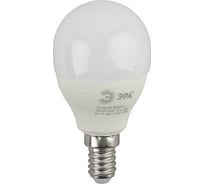 Светодиодная лампа ЭРА LED P45-9W-860-E14, шар, холодный Б0031411