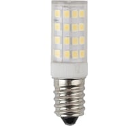 Светодиодная лампа ЭРА LED T25-3,5W-CORN-827-E14, капсула, теплый Б0028744