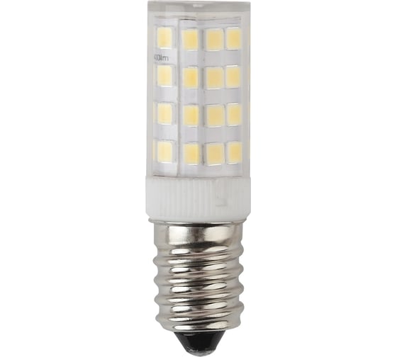 Светодиодная лампа ЭРА LED T25-3,5W-CORN-827-E14, капсула, теплый Б0028744