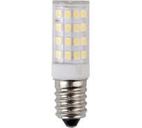 Светодиодная лампа ЭРА LED T25-5W-CORN-827-E14, капсула, теплый Б0033030