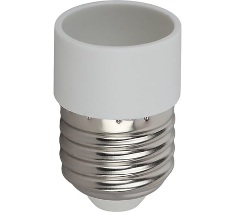 Переходник ЭРА E27-E14, белый Б0027977