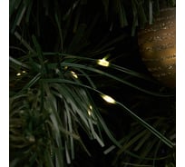 Светодиодная гирлянда FERON cl582 линейная нить 220v 2700k c питанием от сети 48631