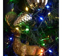 Светодиодная гирлянда FERON cl582 линейная нить 220v мультиколор c питанием от сети, 48633