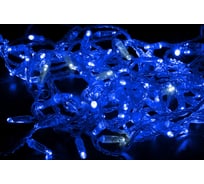 Гирлянда TEAMPROF Нить 10 м, 24В, флэш, колпачок, синий, прозрачный провод TPF-S10CF-24V-CT/B
