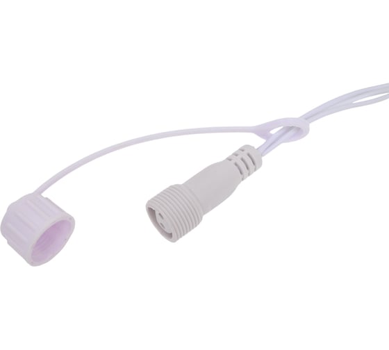 Гирлянда TEAMPROF Нить 10 м, 220В, колпачок, теплый белый, белый провод TPF-S10C-220V-CW/WW