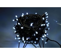 Гирлянда TEAMPROF Нить 10 м, 24В, колпачок, белый, черный провод TPF-S10C-24V-CB/W
