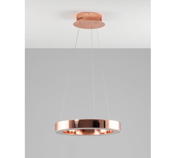 Светодиодная подвесная люстра Moderli viso led 50w золото V1770-PL