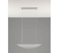 Подвесная светодиодная люстра Moderli napoli белый металл, акрил V10422-PL