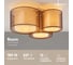 Потолочный светильник Moderli room хром, коричневый V10623-3C 2