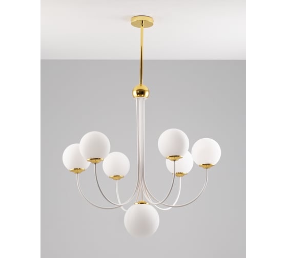 Люстра на штанге Moderli svetlana 7 g9 3w V3002-7C 1