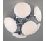 Люстра Citilux Тамбо 6*12W*3000K CL716161Wz 10