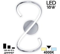 Настенный светильник Citilux Джемини Хром CL229321