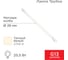 Светодиодная лампа REXANT матовая трубка т8 25,5вт 1500мм 604-4057 1