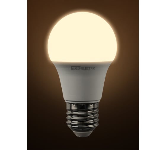 Светодиодная лампа TDM ELECTRIC А60 10 Вт, 230 В, 3000 К, E27 SQ0340-0373