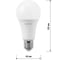 Светодиодная лампа TDM ELECTRIC А65 25 Вт, 230 В, 3000 К, E27 SQ0340-0496 5