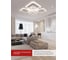 Светодиодный светильник IN HOME ELEGANT ARIS-W 90Вт, 230В, 3000-6500K, 7000Лм, 590x590x130мм, c пультом ДУ, белый 4690612035406 8