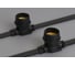 Белт TEAMPROF 2-х провод, 20 см, черный, 250 шт TPF-BL2-50M-250-B 1