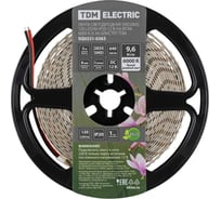 Светодиодная лента TDM ELECTRIC SMD2835-120 LED/м-IP20-12 В-9,6 Вт/м-6000 К (5 м) блистер SQ0331-0363