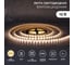 Светодиодная лента Lamper 12в, smd5050, 14,4вт/м, 60 led/м, 2700к, 10мм, 5м, для бп с клеммами, ip65 141-2028 2