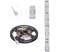 Светодиодная лента Lamper 12в, smd3030, 10,5вт/м, 30 led/м, rgb, 10мм, 3м, с разьемом для контроллера 4pin, ip20 141-2032