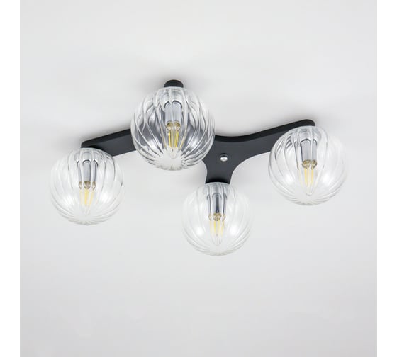 Люстра Citilux Коптер Черный CL116141