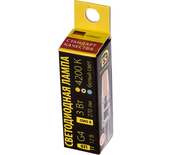 Светодиодная лампа Elektrostandard G4 LED BL126 3W 12V 360° 4200K a040407