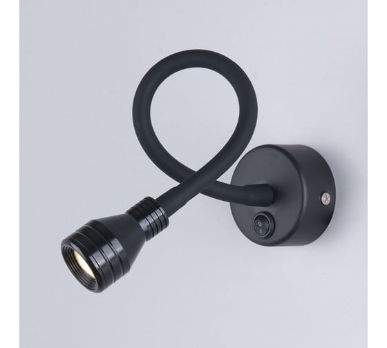 Настенный светодиодный светильник Elektrostandard KORD MRL LED 1030 / черный a040000
