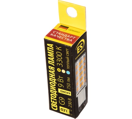 Светодиодная лампа Elektrostandard G9 LED BL109 9W 220V 3300K a039581
