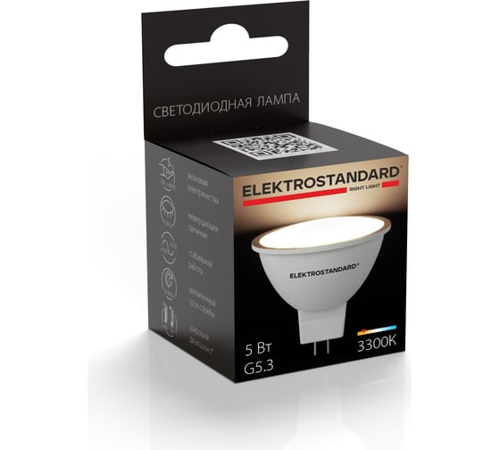 Светодиодная лампа Elektrostandard JCDR01 5W 220V 3300K a034862