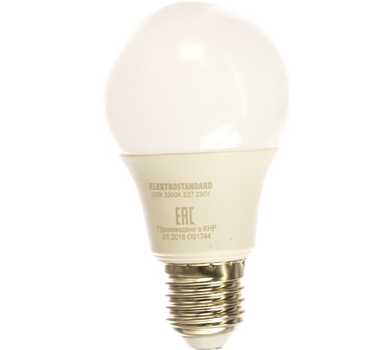 Светодиодная лампа Elektrostandard Classic LED D 10W 3300K a035756