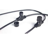 Т-коннектор TEAMPROF шина, 2 pin, 50 м, 63 разъема, черный TPF-SC2/50-63-B
