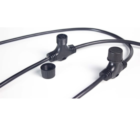 Т-коннектор TEAMPROF шина, 2 pin, 50 м, 40 разъемов, черный TPF-SC2/50-40-B