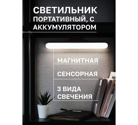 Настенный светодиодный светильник PARCHMENT на магните 50260