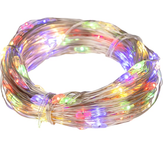 Гирлянда Neon-Night роса с трансформатором 20 м, 200 led, цвет свечения мультиколор 303-209