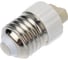 Цокольный переходник REXANT e27-g9 белый 11-8858 2