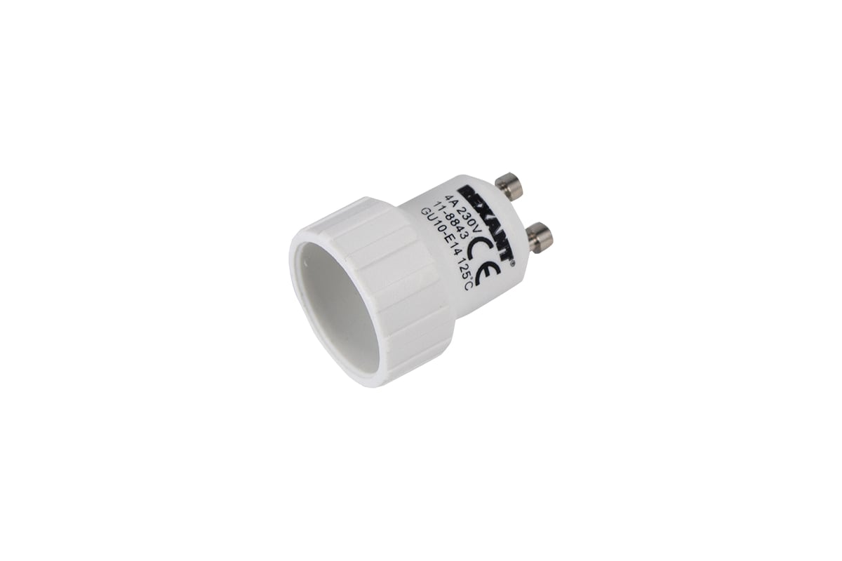 Цокольный переходник REXANT 25 gu10-е14 11-8843 - выгодная цена, отзывы ...