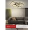 Светодиодный светильник IN HOME elegant aristo-b 120Вт, 230В, 3000-6500k, 8400Лм, 686x587x151мм, пульт ду, черный 4690612047324 8