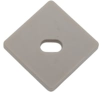 Набор заглушек для профиля CAB280 ЭРА 1616S-3B 4 сквозные квадратные Б0039454