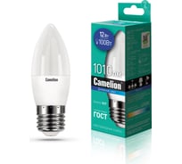 Светодиодная лампа Camelion LED12-C35/865/E27 12Вт 220В 13692