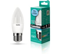 Светодиодная лампа Camelion LED12-C35/845/E27 12Вт 220В 13690