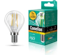 Светодиодная лампа Camelion LED7-G45-FL/830/E14 7Вт 220В 13456