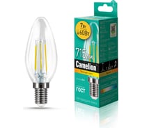 Светодиодная лампа Camelion LED7-C35-FL/830/E14 7Вт 220В 13452