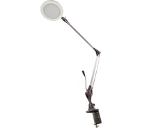 Настольный светильник Camelion KD-822 C01 белый LED 10Вт, 230В, сенсорный, 5 уровней яркости, 550Лм, 3 цветовые температуры 3000-5000К 13529